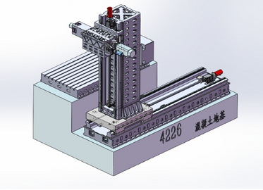 JMLD69-XYZ4426 CNC Floor Moving Column Horizontal Heavy Boring and Milling Center