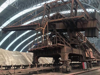 wheel stacker reclaimer for sale -Juxinde